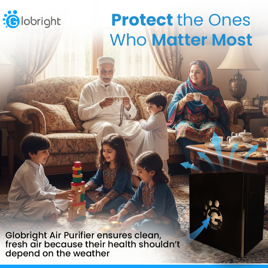 Globright H13 Air Purifier | 5 ACH | 34–40W BLDC | 450 m³/h CADR - Image 3