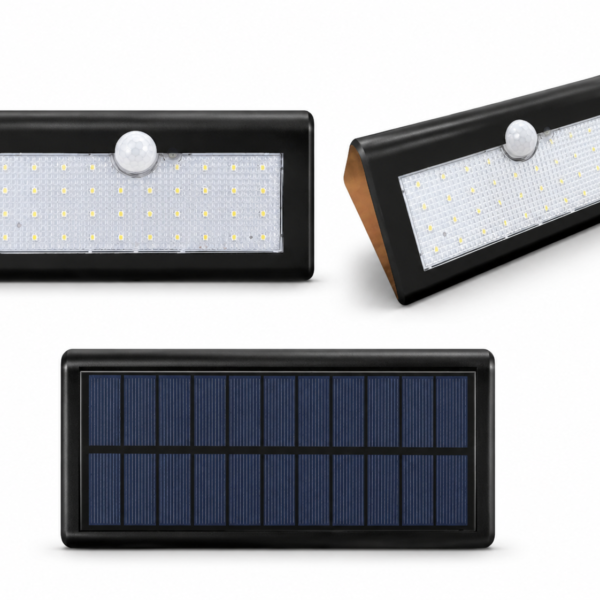 triangular solar led light 12w