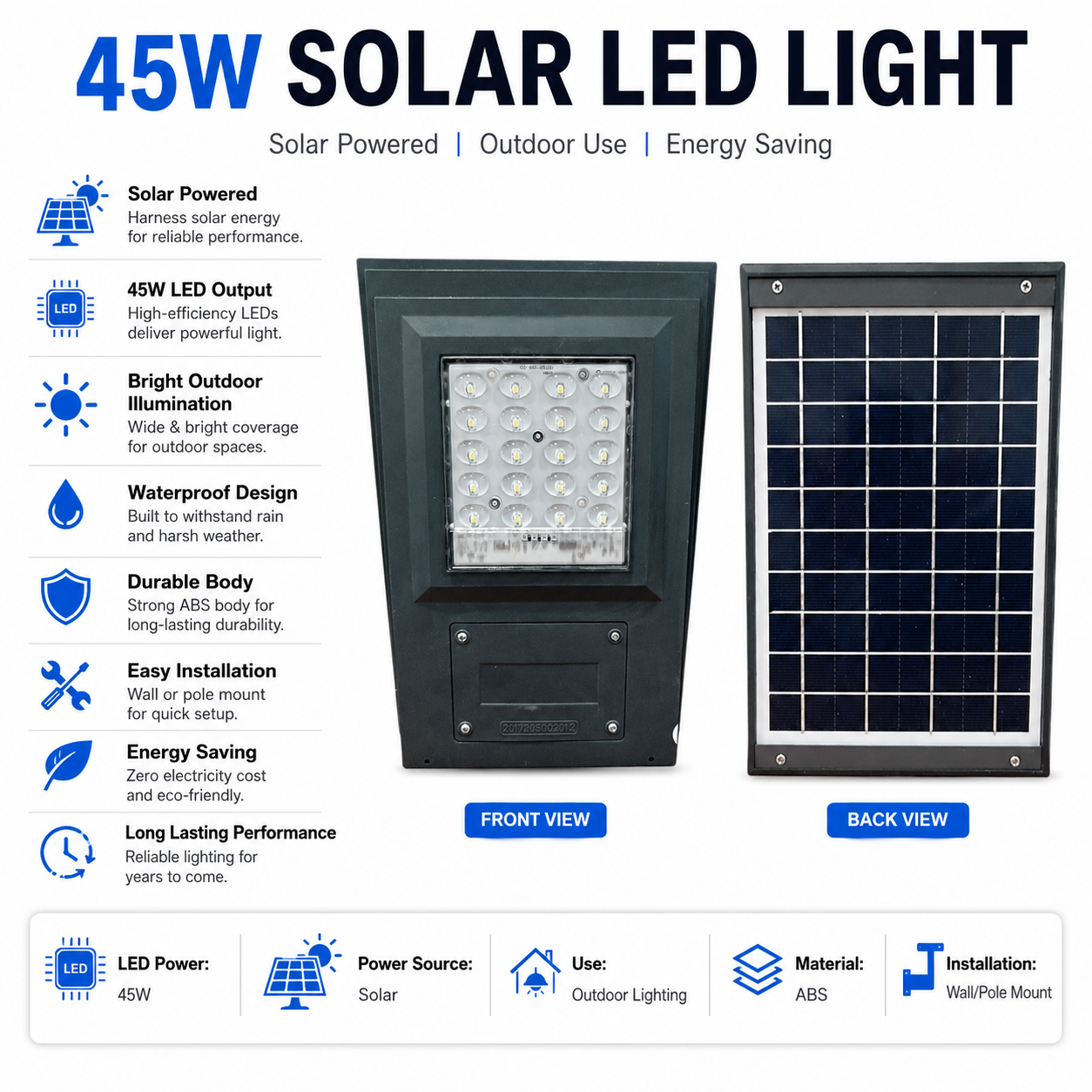 solar led street light 45w solar led street light 45w