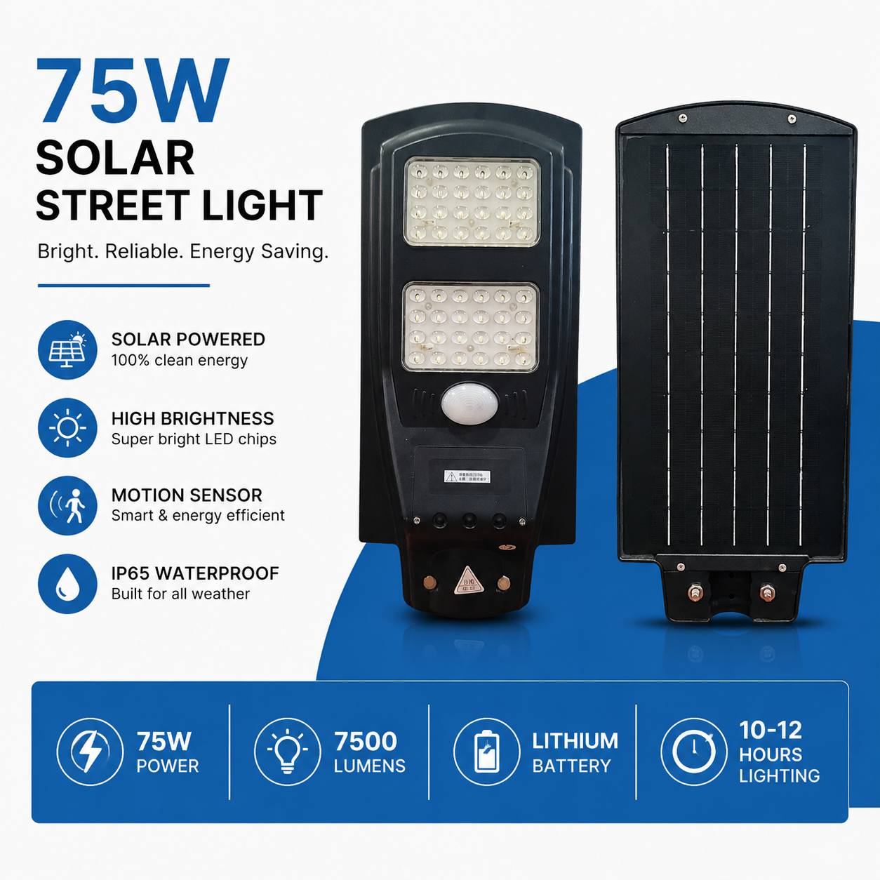 solar led street light 75w solar led street light 75w